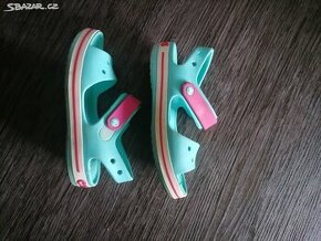 Dětské letní boty sandále crocs vel J3stélka 22cm