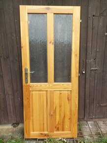 Dveře z borovice, 80, levé