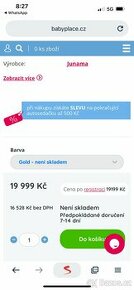 Luxusní kočárek