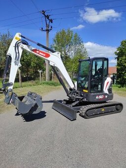 Pásový Bagr Bobcat E50Z 5000kg Klimatizace