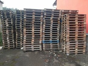 Prodám 400ks použitých europalet - 1