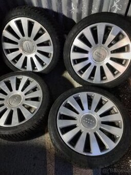 4ks alu disky orig. Audi 5x112 r19 pneu 255/40 R19