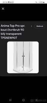 Skla z sprchoveho koutu SIKO TPSNEW90T, prihodim i vanicku