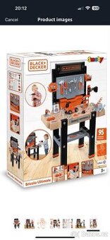 Dětská sada nářadí - Black+Decker (79x 34x103cm)