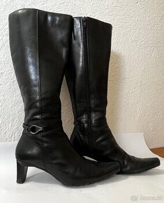 Kožené kozačky Zandonella 39 - 1
