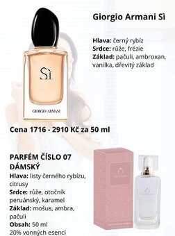 Parfém č.7 ( inspirace Giorgio Armani - Sí )