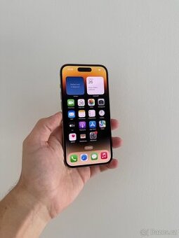 APPLE IPHONE 14 PRO 256GB ZLATÝ, KRÁSNÝ STAV