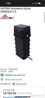 Prodám vodovodní šachtu hutira modulo