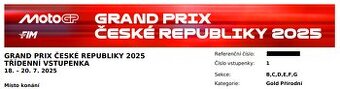Moto GP - 2 ks Gold Přírodní (3 dny)