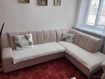 Rohová sedací souprava+křeslo