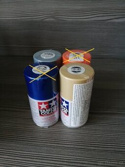 Modelářské barvy Tamiya ve spreji