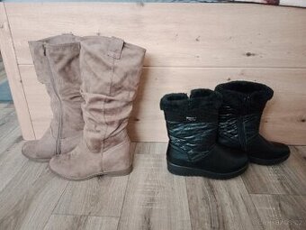 Nové Dámské kozačky Deichmann velikost 38
