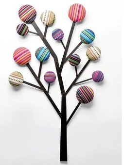Designový věšák bubble-tree