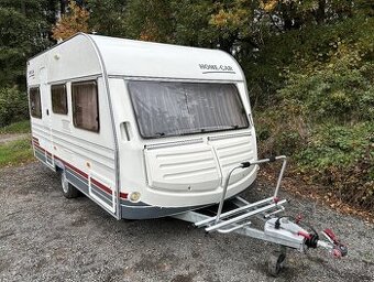Karavan HOME-CAR – BATERIE – PŘEDSTAN – NOSIČ KOL