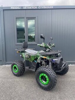 Dětská čtyřkolka Piranha Veyron 125cc 1G8 - Zelený maskáč.