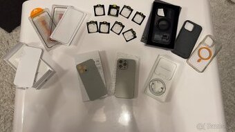 iPhone 15 Pro Max 256GB Natural Titan - KOMPLET