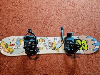 Snowboard Gravity 118 cm dětský + boty Gravity Micro  vel.36