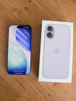 IPhone 17, 256 GB, levandulovy. Novy, pouze rozbaleny.