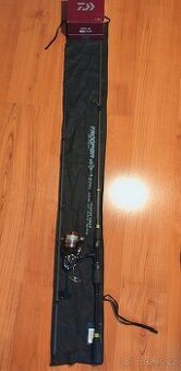 Přívlačový prut Gunki s navijákem Daiwa TOP STAV
