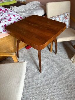 Retro starožitný stolek pavouk Halabala