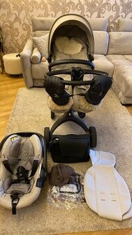 Stokke Xplory V6, (Brushed Grey) 3 v 1