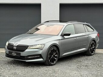 ŠKODA SUPERB SPORTLINE 2.0TSI 140KW TAŽNÉ cockpit m2021