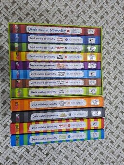 Prodám set knih ze série Deník malého poseroutky