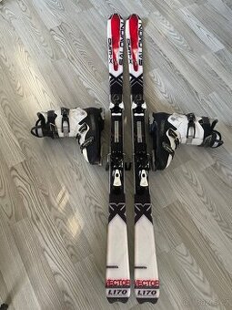 Lyže Salomon 170 cm + lyžáky Salomon 44-45