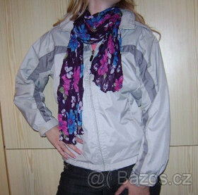 podzimně-zimní šedá bunda