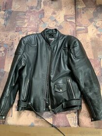 NOVÁ CENA  motocyklová kožená bunda a kalhoty NAZRAN