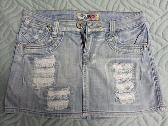 Dámská riflová sukně