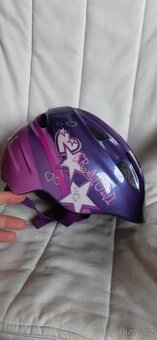 Detska prilba na kolo Cratoni 4-6 let s blikackou