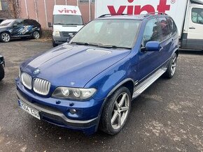 Bmw x5 e53 4.8iS 265kw LeMans Blau na díly