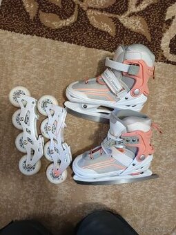 Dívčí kombinované brusle