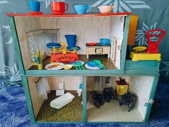 Retro domeček pro panenky