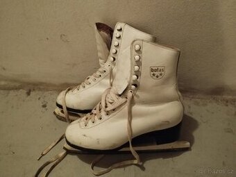 dívčí bílé brusle vel. 36,5