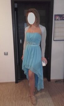 Plesové korzetové šaty, vel. S/M