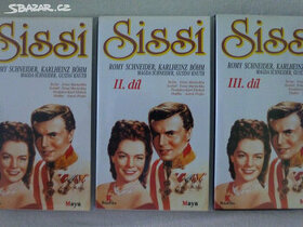VHS originál SISSI (komplet) - 1