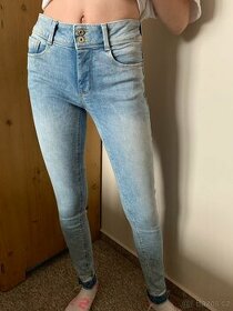 Dívčí skinny džíny C&A 158, 34
