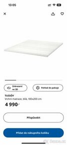 Vrchní matrace IKEA