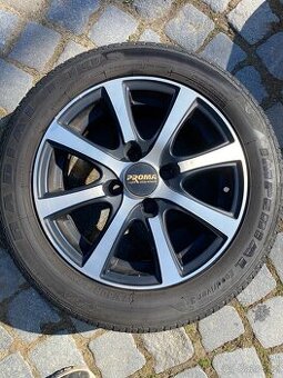 Sada kol 4x100 s letní pneu 175/60 R14