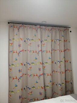 Zatemňovací látka Dimout vzor, š. 300 cm