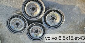 Volvo 4x disk 6.5x15 et 43