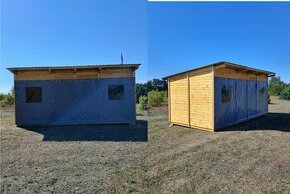 Montovaná stáj / přístřešek