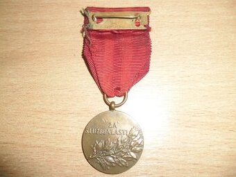 vyznamenání - Za službu vlasti