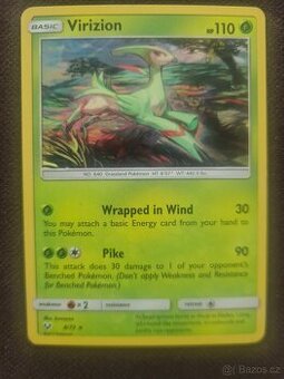 Pokémon karta - Virizion holo