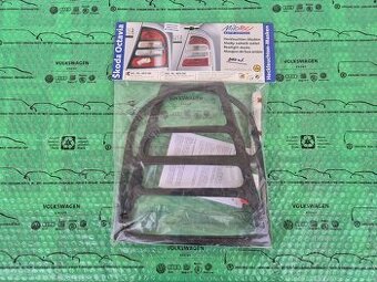 Milotec 40304 kryty zadních světel černé pro lak Škoda Octav