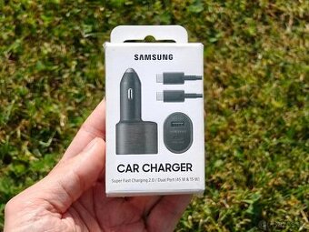 Samsung 60W USB C duální nabíječka do auta