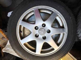 ALU disky R16 ET50, pneu 205/55, 5x 112mm + penu