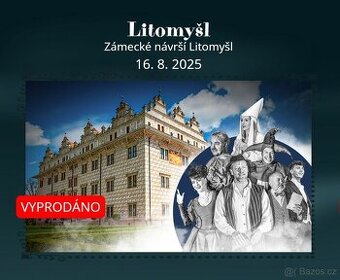 Koupím 2 vstupenky Bílá paní na vdávání Litomyšl